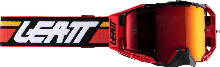 Immagine prodotto Leatt Occhiali Velocity 6.5 Iriz (Rosso ROSSO, Specchio WideVision (Iriz))