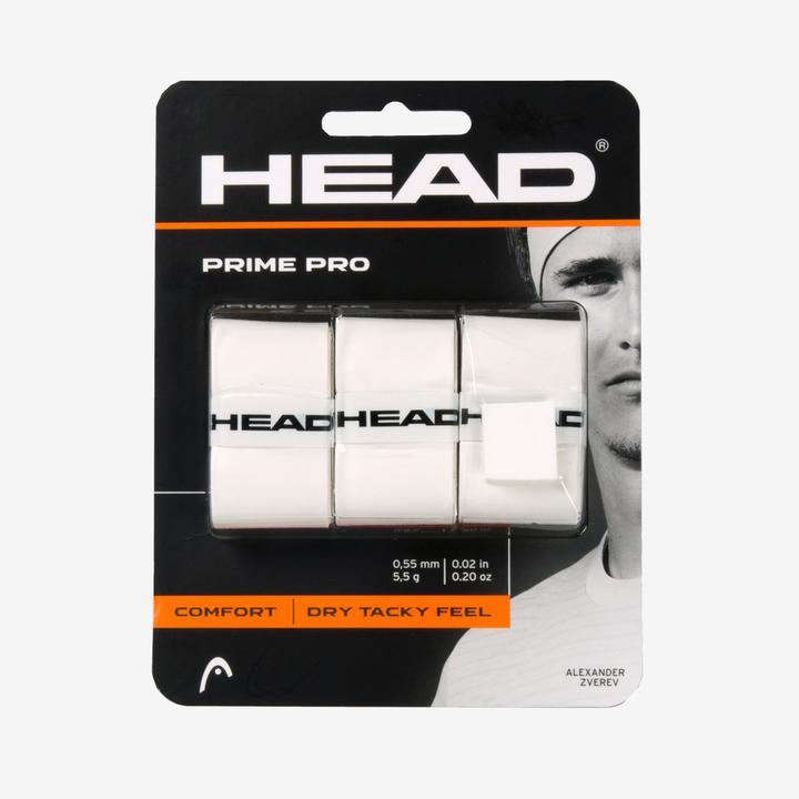 Immagine prodotto Head Prime Pro Overgrip bianco (3 pezzi)