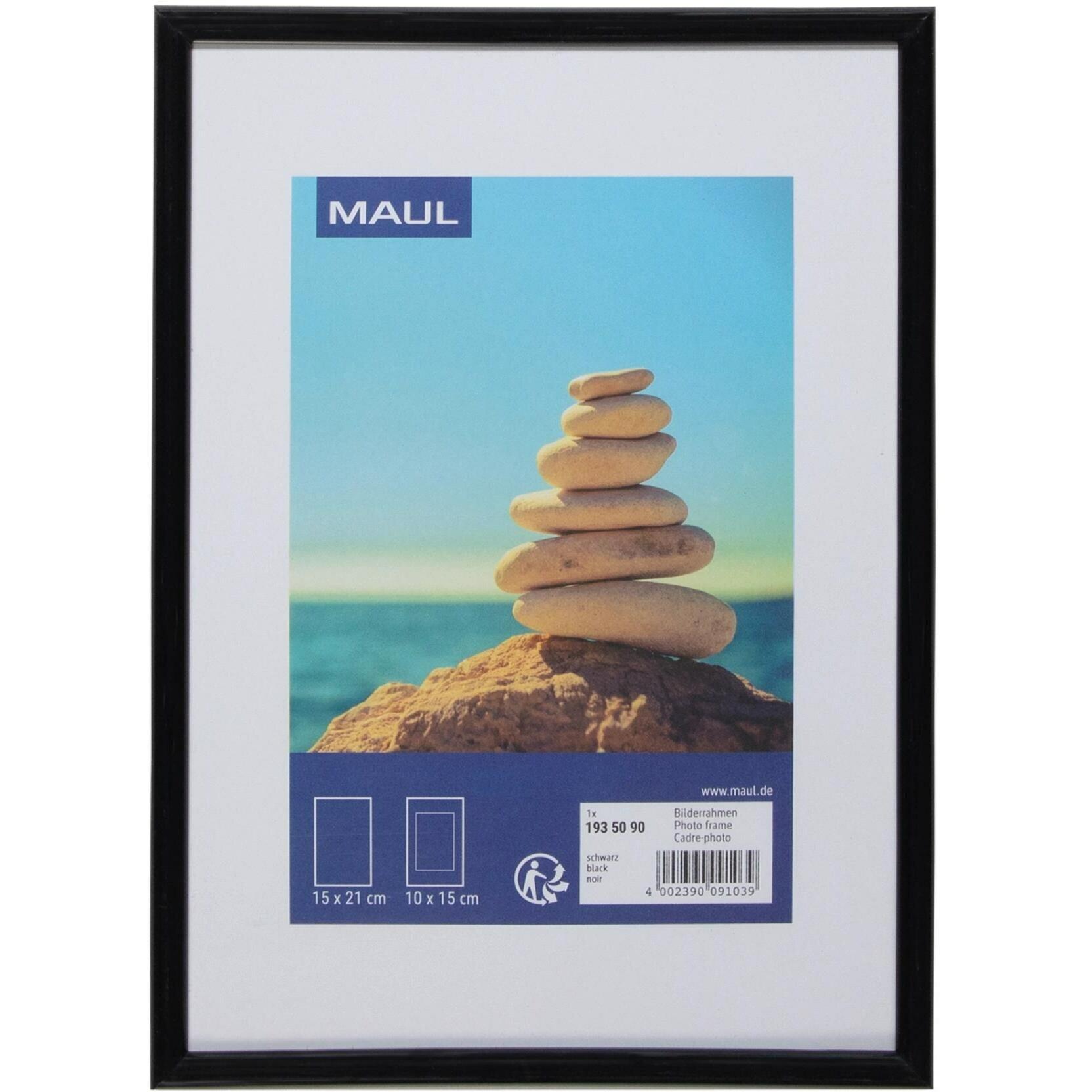 Maul, Bilderrahmen, 1935090 Bilder Wechselrahmen Papierformat: 15 x 21 cm Schwarz (15 x 21 cm)