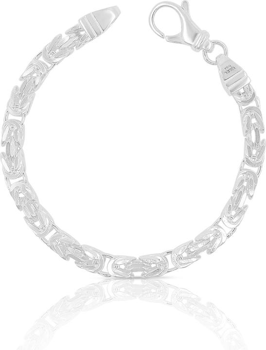 Immagine prodotto Muau Catena del Re (19 cm, Argento)