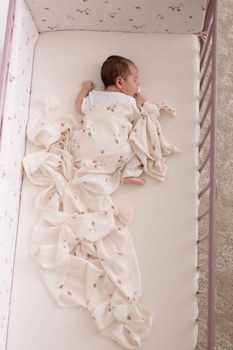Produktbild Samiboo Swaddle mit Pommel Raspberry (120 cm, 100 cm)