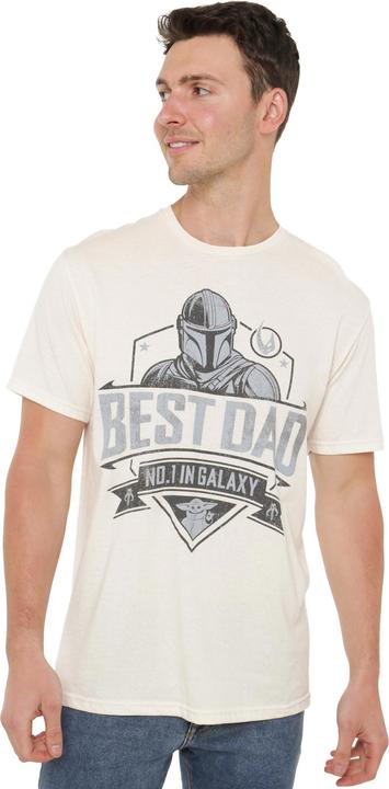 Actual product image Star Wars Mens No. 1 In Galaxy T-Shirt (L)