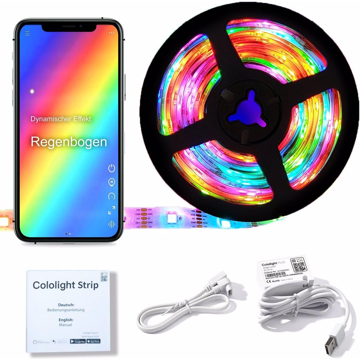 Thumbnail - Cololight, LED Streifen, Erweiterung (Mehrfarbig, 200 cm, Indoor)