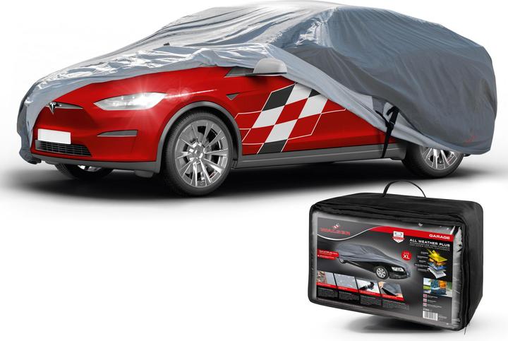 Walser Autoplane All Weather Plus, Car Cover Estate Size XL Grey