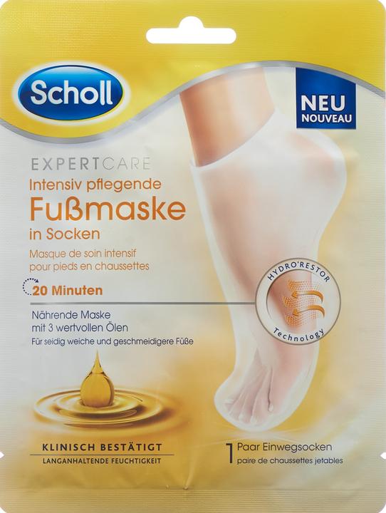 Actual product image Scholl Foot mask 3 oils 1 pair (Foot mask)