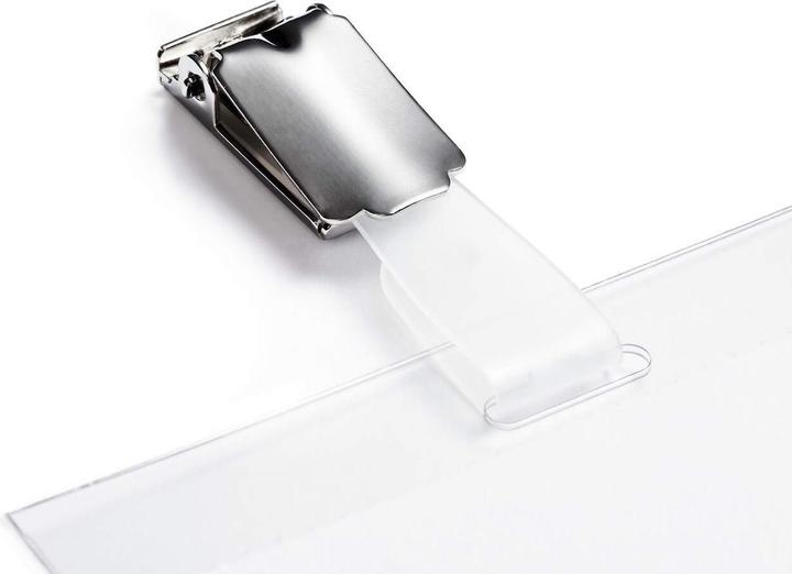 Produktbild Durable Hartfolien-Namensschilder mit Clip oben offen