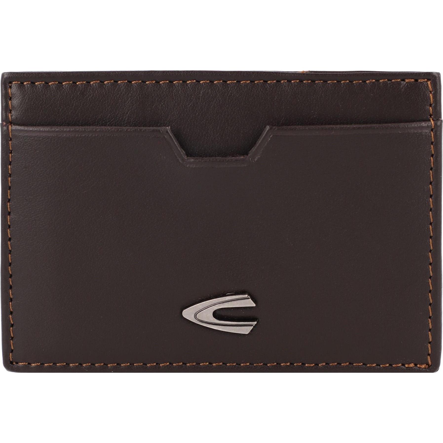 Camel Active, Herren, Portemonnaie, Vegas Kreditkartenetui RFID Schutz Leder 10.5 cm, Braun