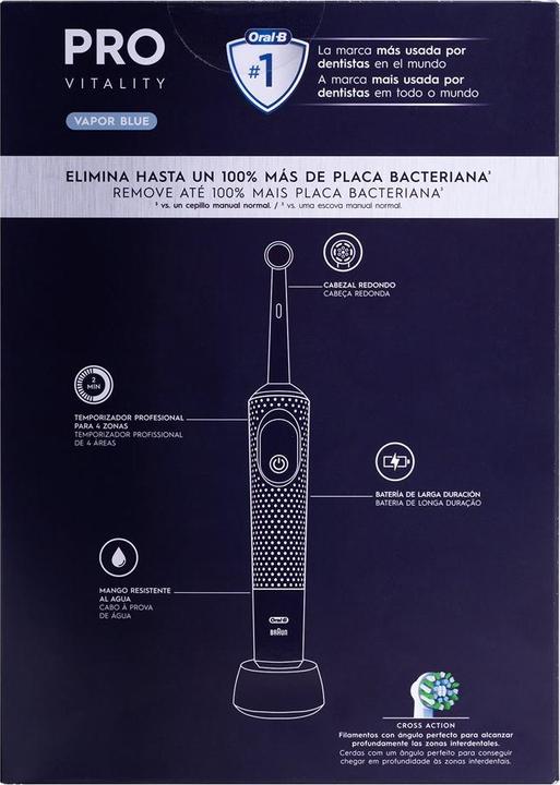 Produktbild Oral-B Vitality Pro + Pasta + 2 końcówki (Oszillierende Zahnbürste)