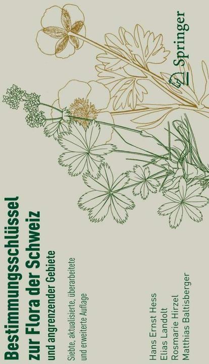 Produktbild Bestimmungsschlüssel zur Flora der Schweiz und angrenzender Gebiete (Deutsch, Elias Landolt, 2015)