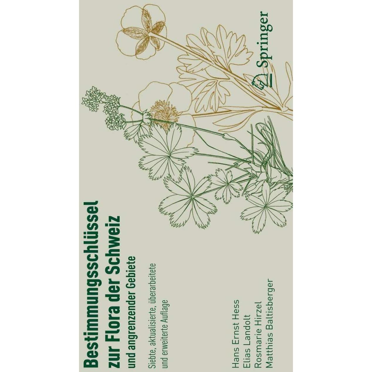 Bestimmungsschlüssel zur Flora der Schweiz und angrenzender Gebiete, Fachbücher von Elias Landolt