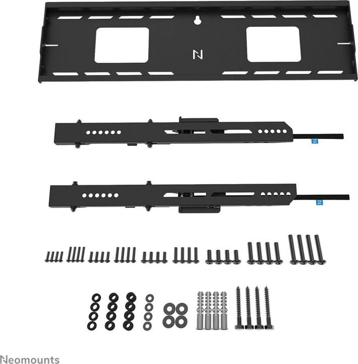 Actual product image Neomounts Wall bracket 600x400mm 125kg/42-86"/fix/black/heavy load (Wall, 125 kg, 42" - 86")