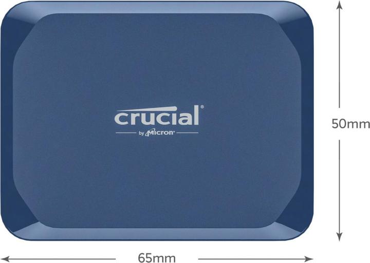 Actual product image Crucial X10 Portable SSD (4 TB)