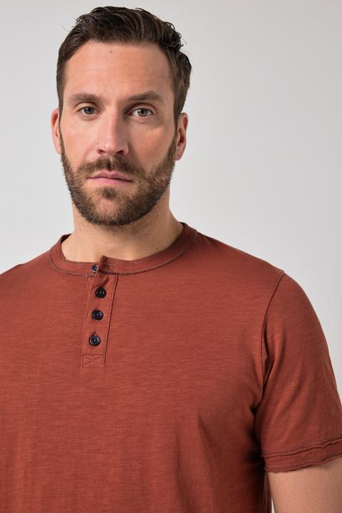 Produktbild JP1880 Henley, Halbarm, Vintage Look (7XL)