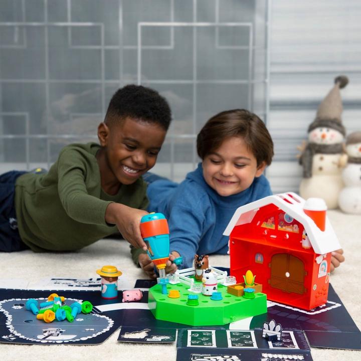 Image du produit Learning Resources Design & Drill Bauernhof-Spielzeugset (ab 3 Jahren)