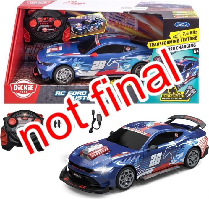 Image du produit Dickie RC Ford Mustang Customized, Try Me, RTR