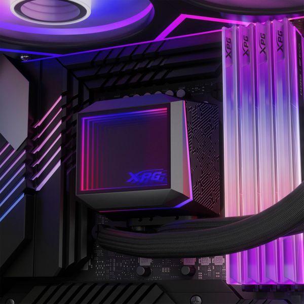 Produktbild Adata WAK XPG LEVANTE II 240 (2*120mm ARGB Fan) schwarz retail