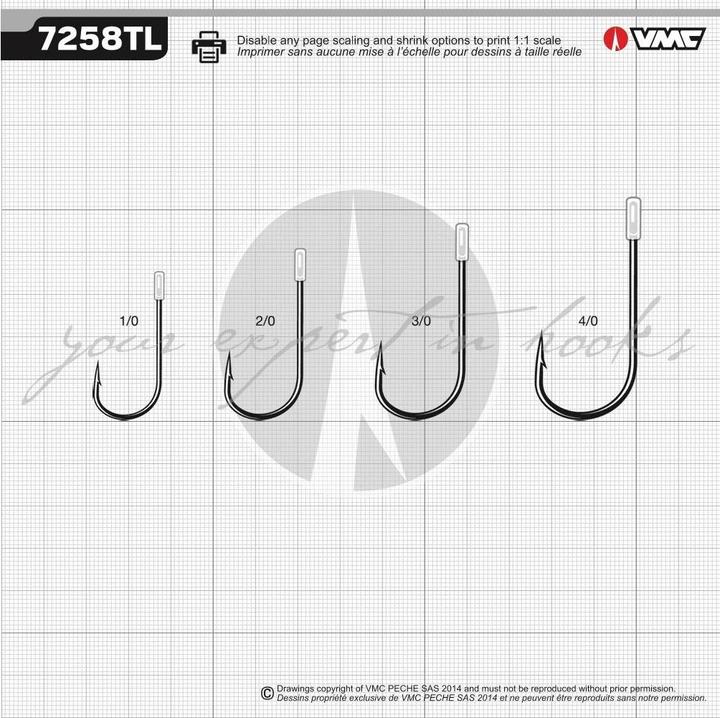 Actual product image Vmc 7258TL BN with barb