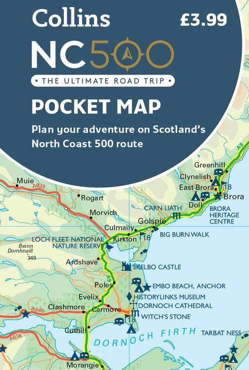 Actual product image NC500 Pocket Map