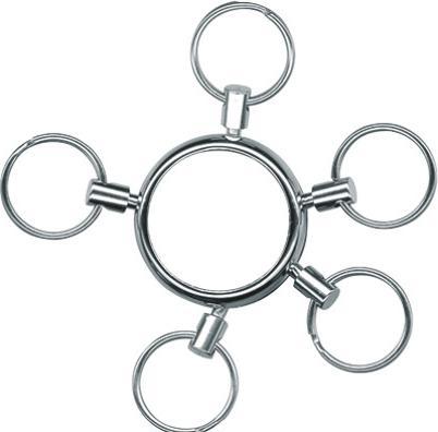Actual product image Rieffel Key spider with 5 rings 105 SB