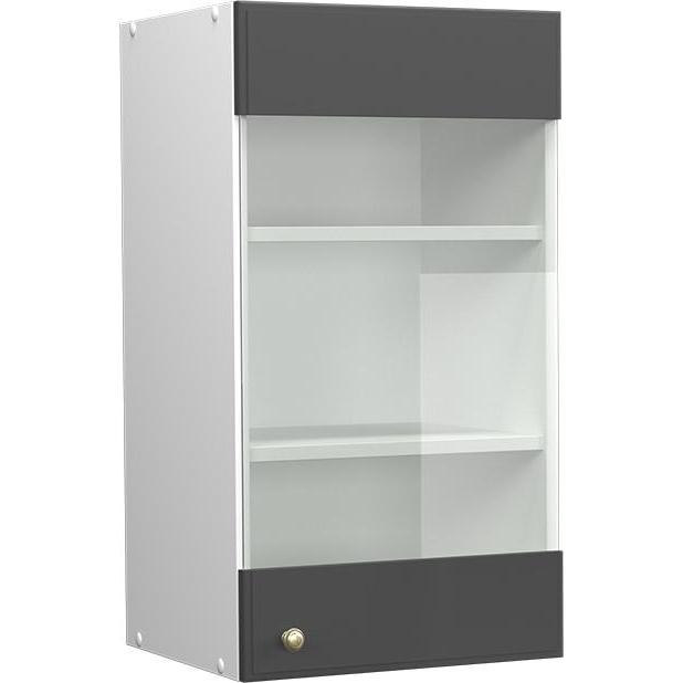 Vicco, Regal, Küchenglasschrank Fame-Line (40 x 34 x 72 cm)