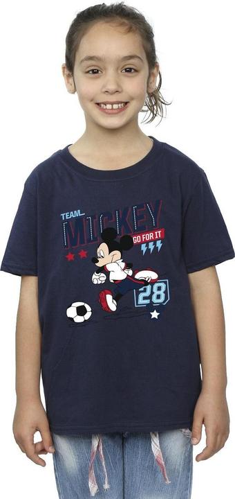 Image du produit Disney - T-shirt MICKEY MOUSE TEAM MICKEY FOOTBALL - Fille (152, 158)