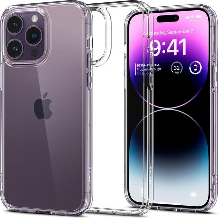Produktbild Spigen Ultra Hybrid iPhone 16 Pro crystal clear ACS08121 (Apple iPhone 16 Pro)