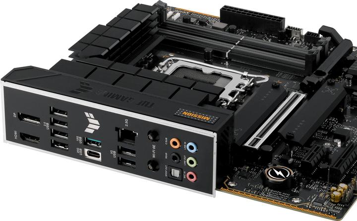 Actual product image ASUS MB Tuf Gaming B760m-Plus Wifi Ii (LGA 1700, Intel B760, mATX)