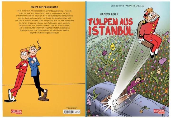 Produktbild Spirou und Fantasio Spezial 40: Tulpen aus Istanbul (Deutsch, Hanco Kolk, Rolf Erdorf, 2023)