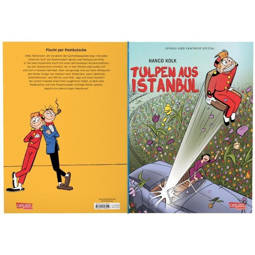 Thumbnail - Spirou und Fantasio Spezial 40: Tulpen aus Istanbul, Belletristik von Hanco Kolk, Rolf Erdorf
