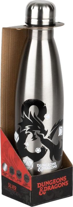 Image du produit Konix Dungeons & Dragons Bouteille isotherme Logo Silver (0.50 l)
