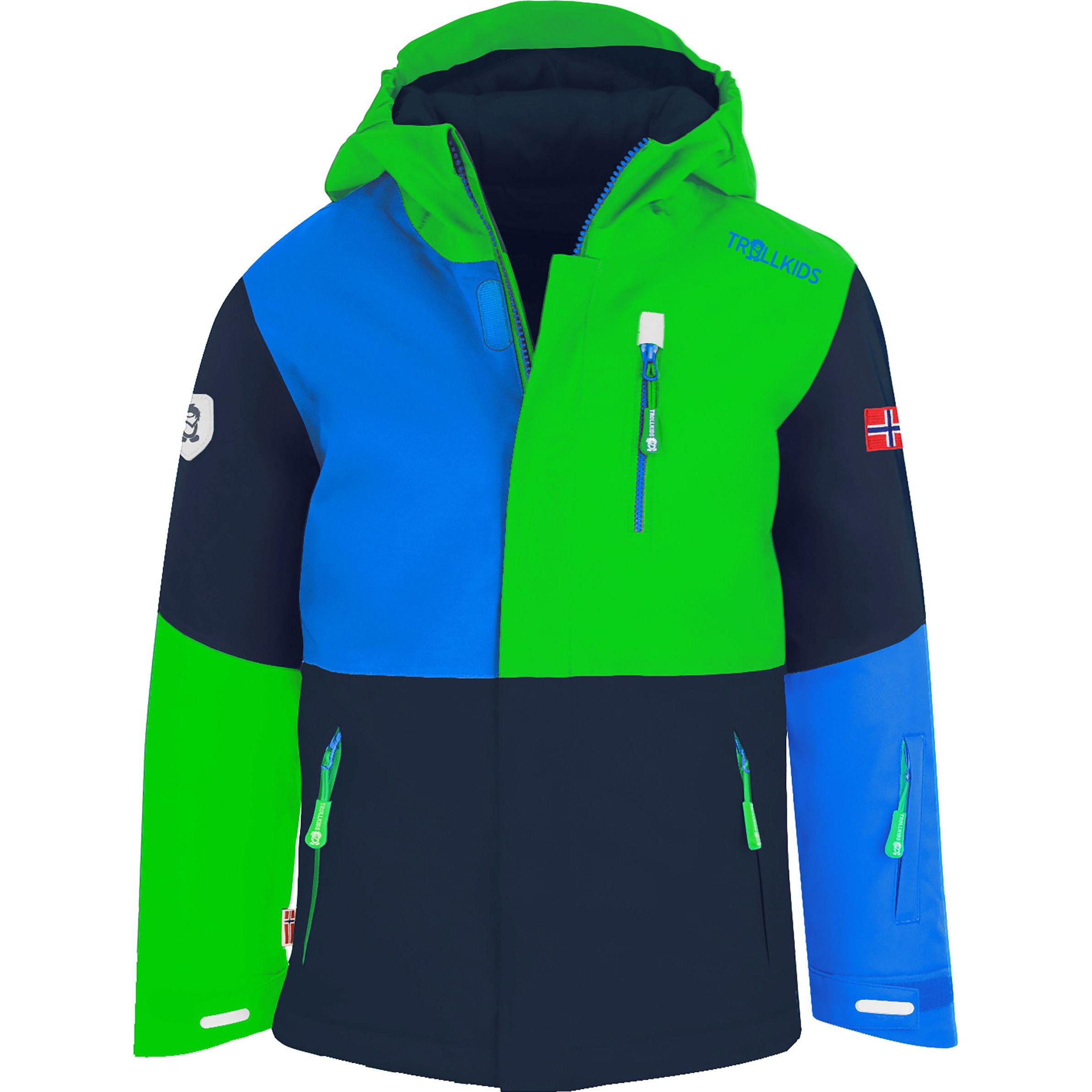 Trollkids, Unisex, Jacke, Kid's Hallingdal Jacket (98), Blau, 98
