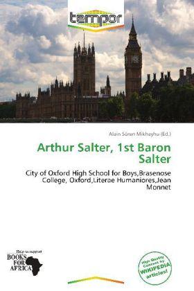 Actual product image Arthur Salter, 1st Baron Salter (Alain Sören Mikhayhu, 2011)