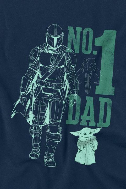 Immagine prodotto Star Wars No. 1 Dad Maglietta Mando Uomo (S)