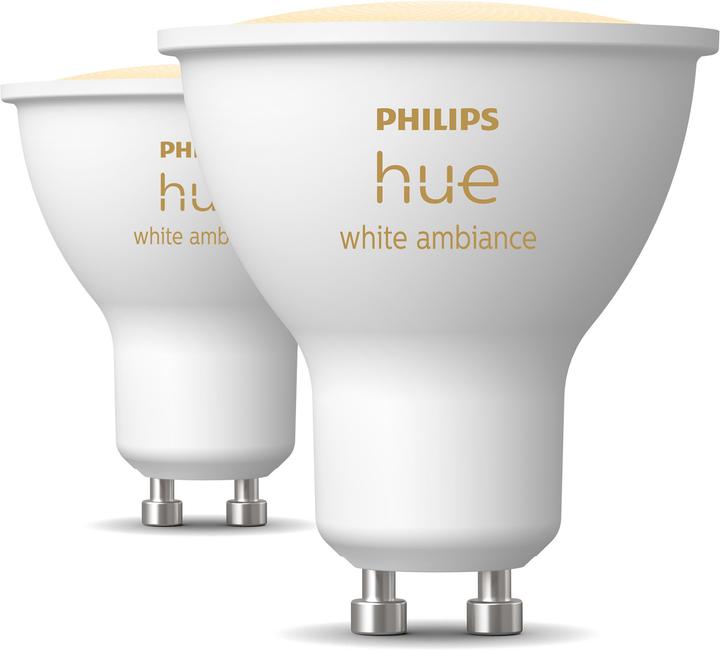 Philips Hue Witte sfeer (GU10, 4.20 W, 400 lm, 2 x, E)