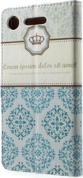 Produktbild Magnetische Leder Hülle mit Muster (Sony Xperia XZ1)