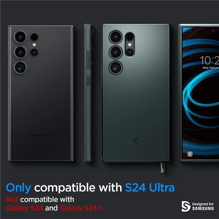 Image du produit Spigen Thin Fit S928 zielony/abyss green ACS07282 (Samsung Galaxy S24 Ultra)