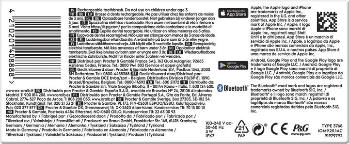 Actual product image Oral-B 9S (Oscillating toothbrush)