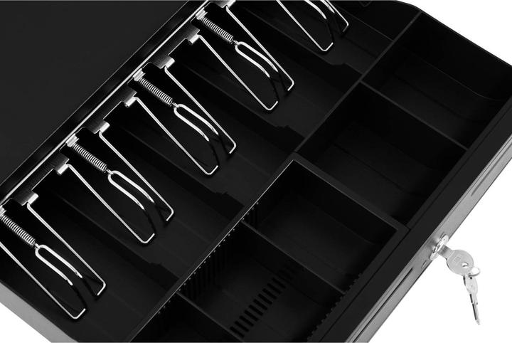 Produktbild Stamony Kassenschublade Kassenlade Geldschublade Cash Drawer Geldbox Stahl 3/5Münzfächer