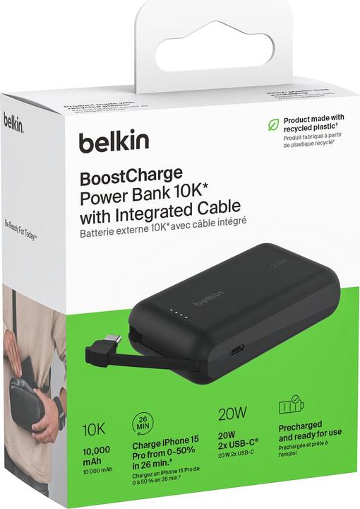 Produktbild Belkin BoostCharge (10000 mAh, 20 W, 74 Wh)