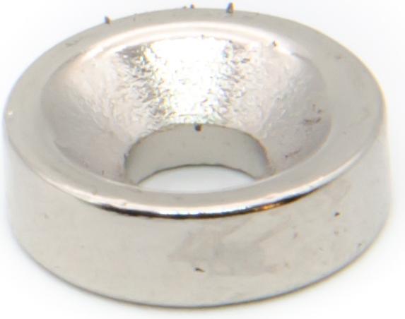 Actual product image Purecrea 12x4mm Neodymium Ring Magnet with Countersink (1 x)