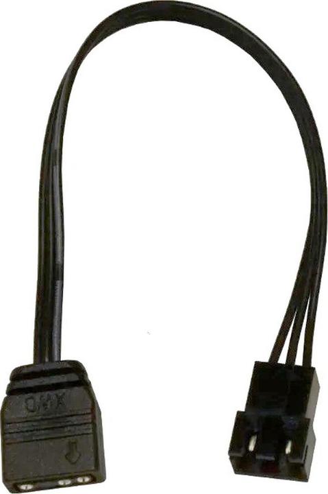 Actual product image Alphacool Connecting cable 3pin to 3pin Digital RGB