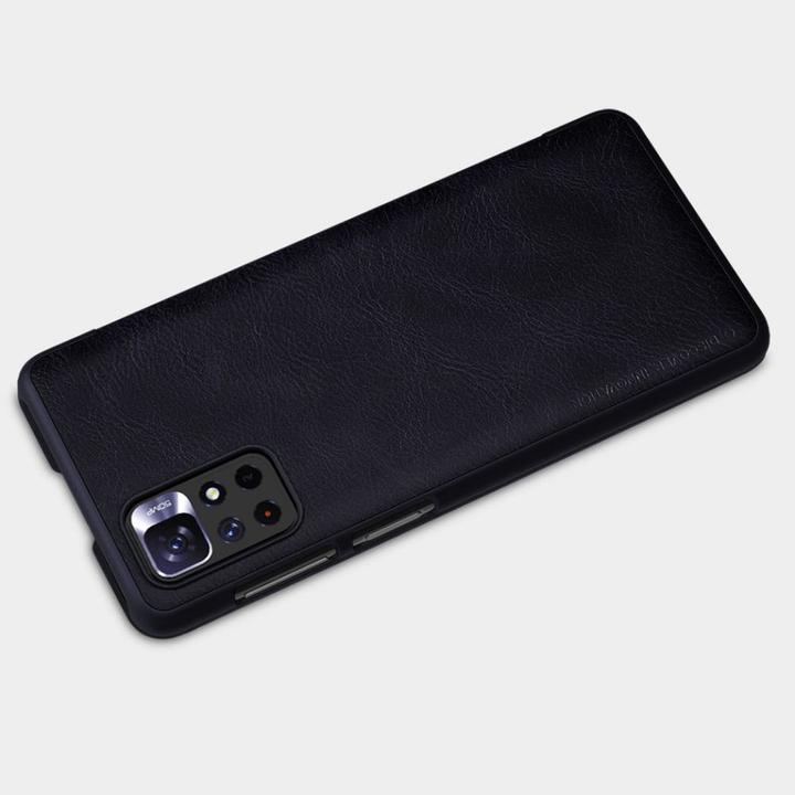Image du produit Nillkin Qin Case Case pour Xiaomi Poco M4 Pro 5G caméra Protector Holster Pouch Cover Flip Co (Xiaomi Poco M4 Pro 5G)