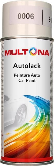 Actual product image Multona PAINTS AUTOMOTIVE 006 WHITE 0.4L (White, 400 ml)