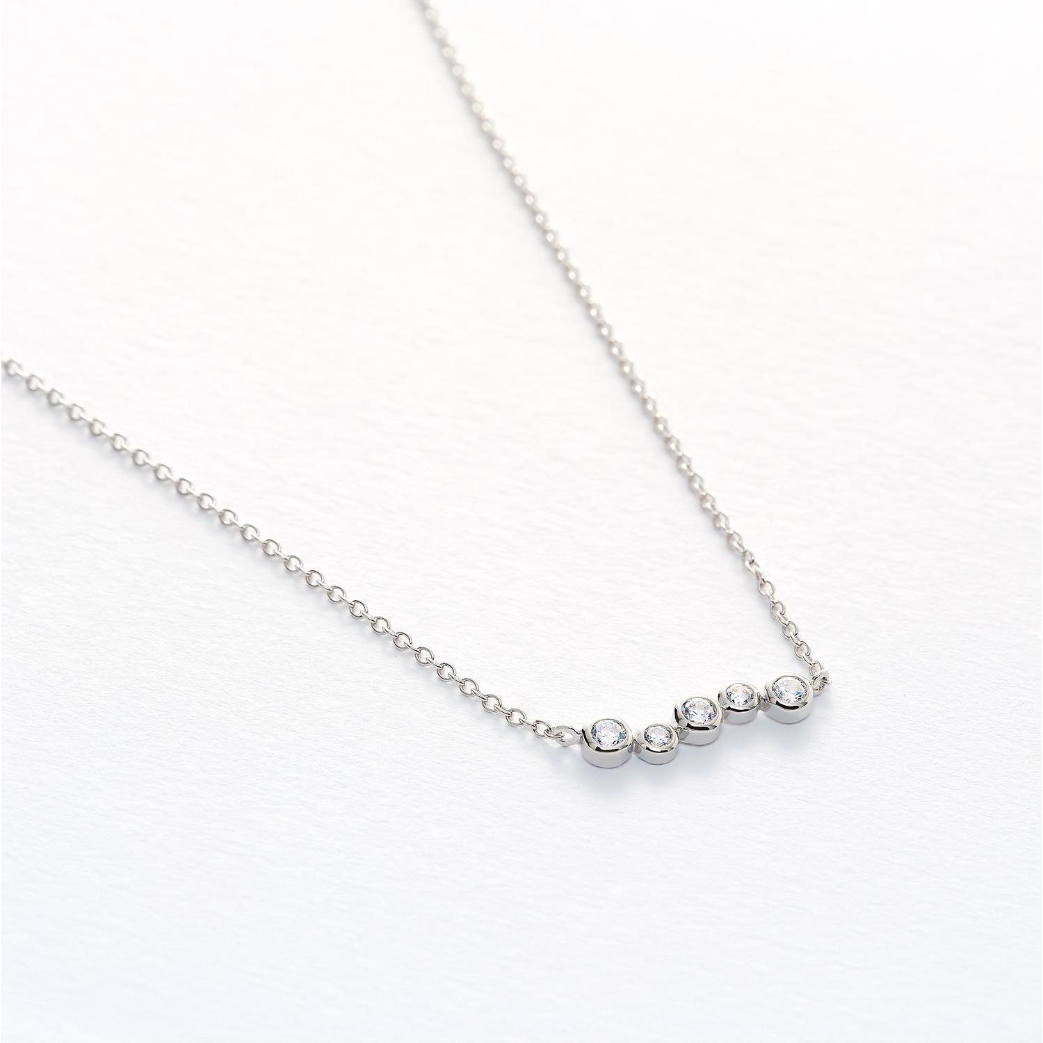 Thumbnail - Esprit, Halsschmuck, Kette Shiny, (925er Silber, 44 cm)