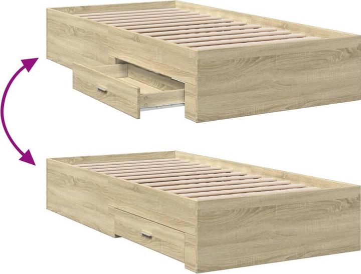 Immagine prodotto VidaXL Struttura letto con cassetti (180 x 200 cm)