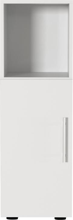 Produktbild VCM Nachtschrank | Masse ca. H. 90 x B. 30 x T. 35 cm | Beistelltisch mit Drehtühr | Nachttisch - Narila (30 x 35 x 90 cm)