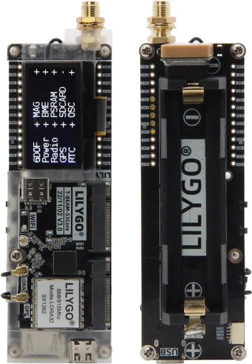 Actual product image Lilygo T-Beam SUPREME Meshtastic ESP32-S3 868mhz Lora Module with GPS