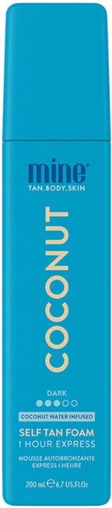 Produktbild Minetan Coconut Water Self Tan Foam For Ultra Dark Tanning - 200 Ml (Selbstbräunungsschaum, 200 ml)