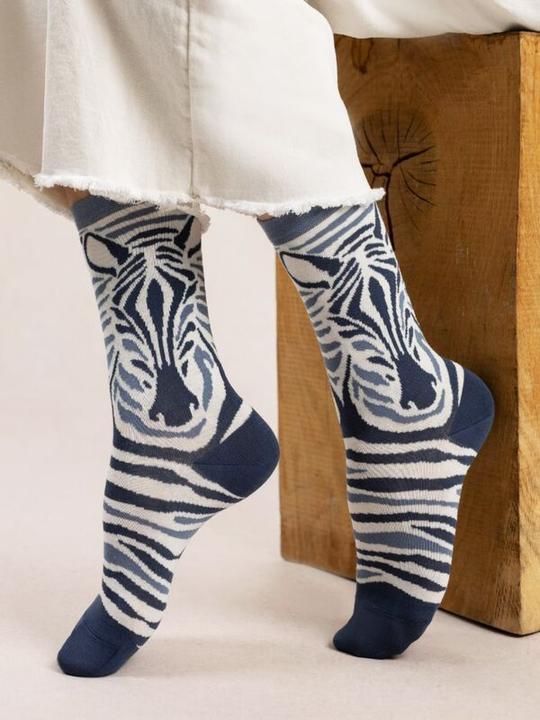 Actual product image Bleuforêt Socken Zebra (Single pack, 36 - 40)