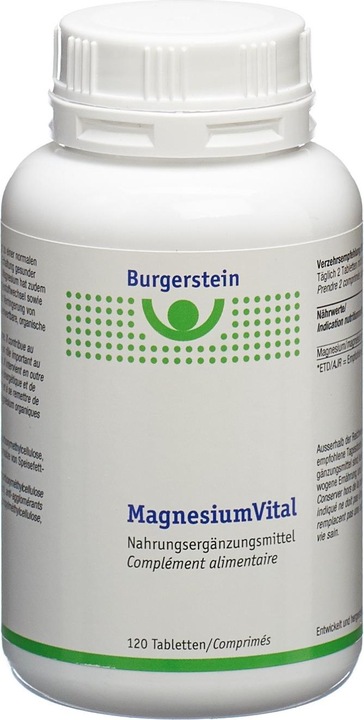 Image du produit Burgerstein Magnésium Vital (120 pièce(s), Cachets, 184 g)